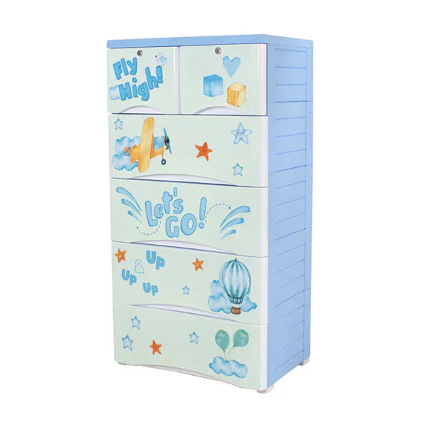 Kids & Babies Storage Home Box- 5 Drawers - Fly