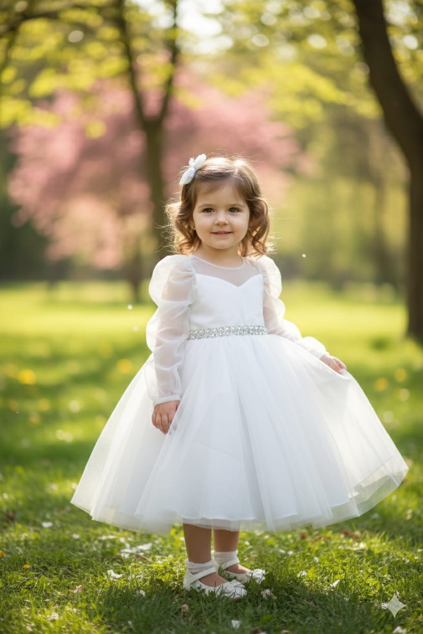 Mauve Princess Tulle Gown