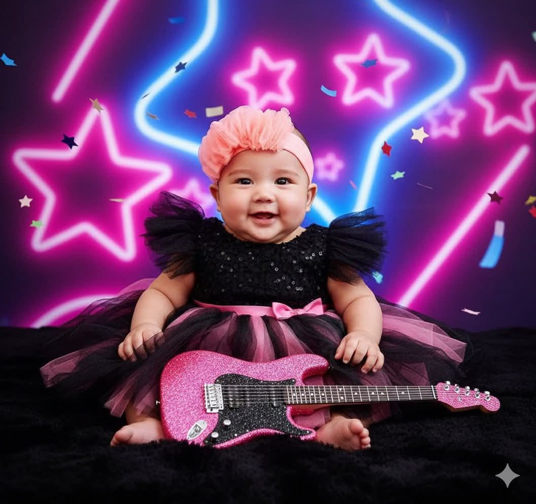 Premium Shimmer & Glitter Series BLACK PINK