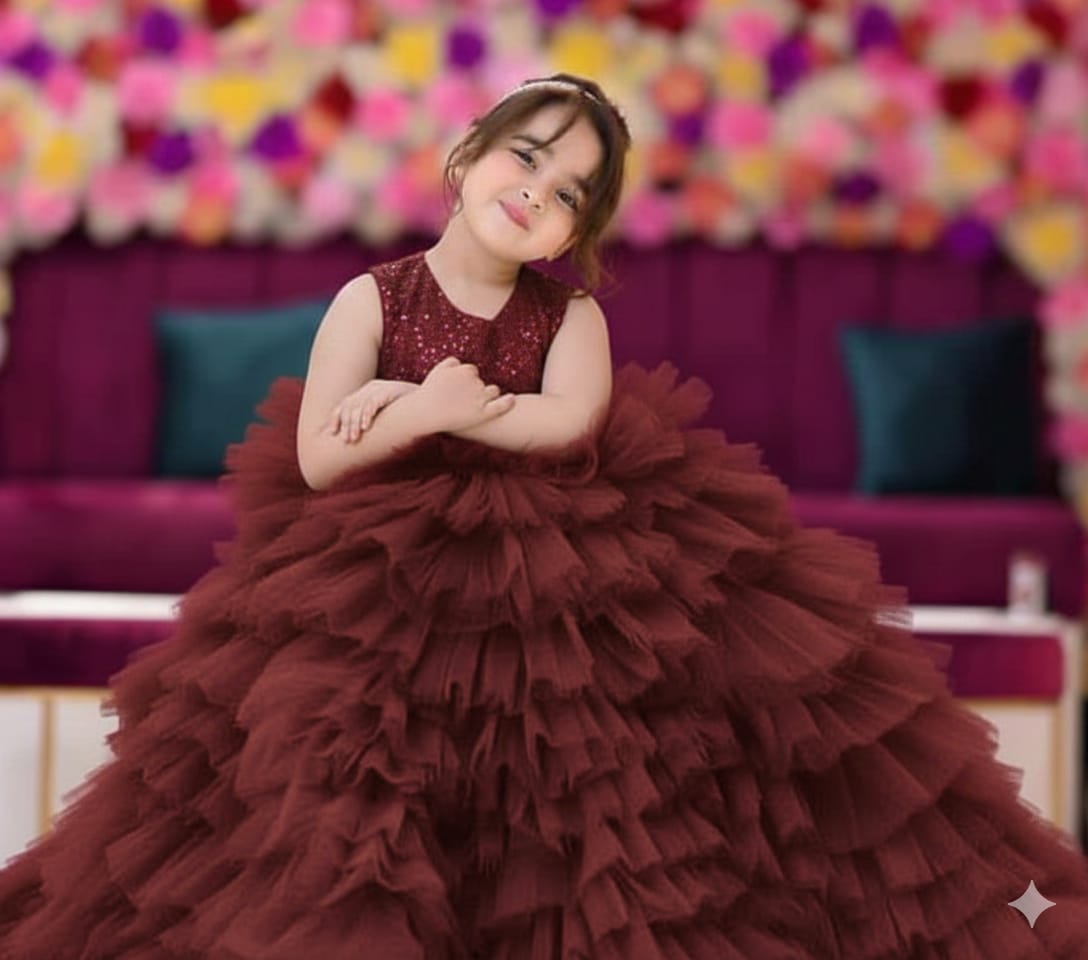 The Majestic Cloud Frock