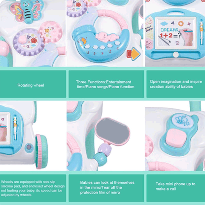 Baby Activity Walker With Eductional Toys