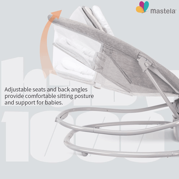 Mastela Delux 4 In 1 Electric Swing Bassienet Rocker & Food Tray