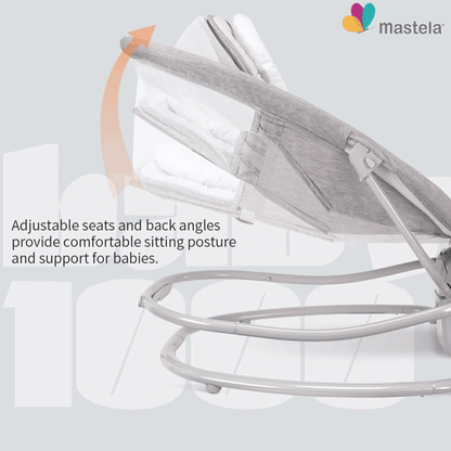 Mastela Delux 4 In 1 Electric Swing Bassienet Rocker & Food Tray