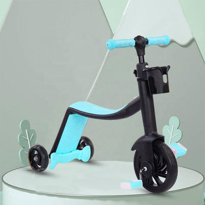 2 In 1 Multifunctional Kick Scooter & Tricycle