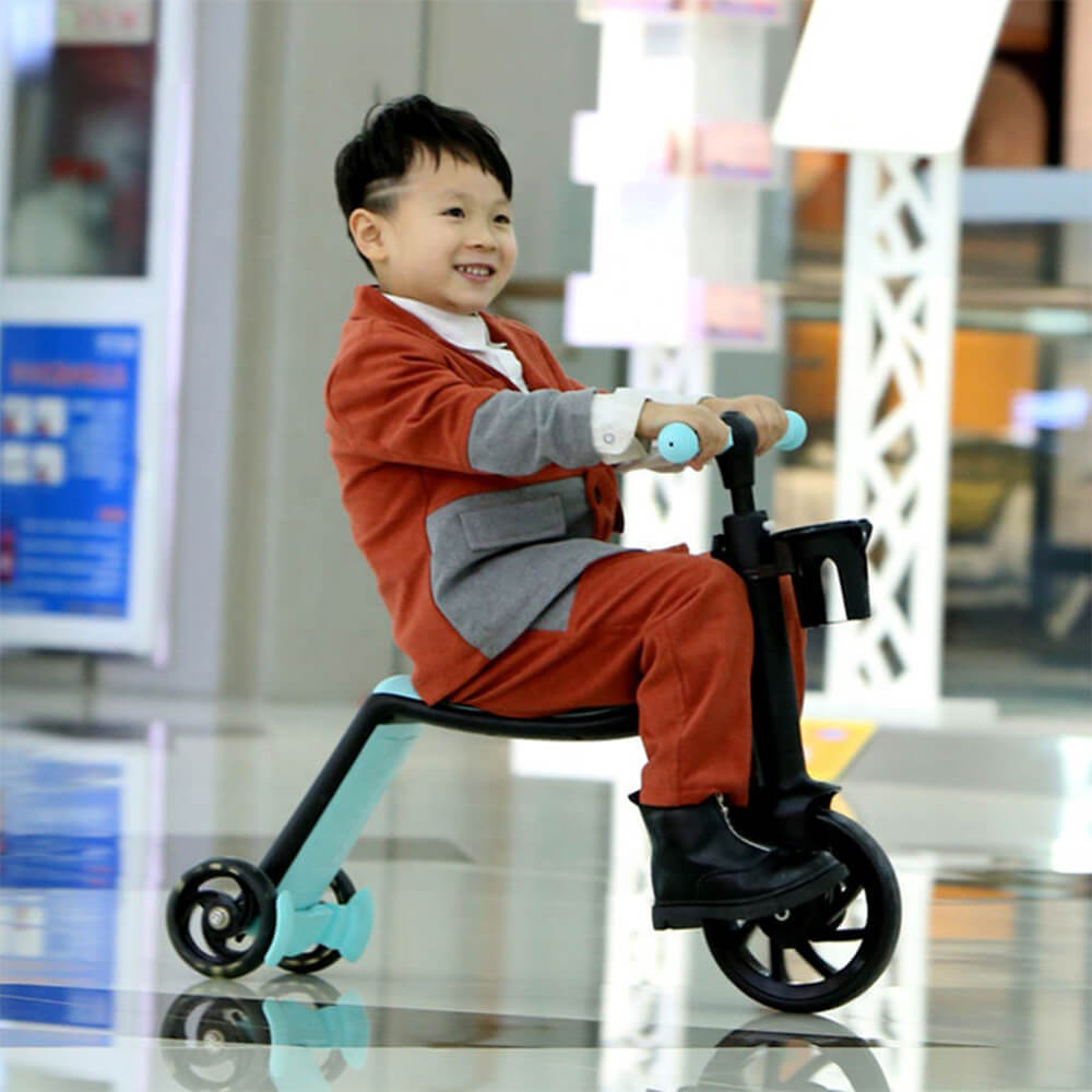 2 In 1 Multifunctional Kick Scooter & Tricycle