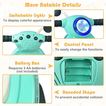 BABY TINY STEPS FUNCTIONAL WALKER WITH LIGHTS, SOUNDS