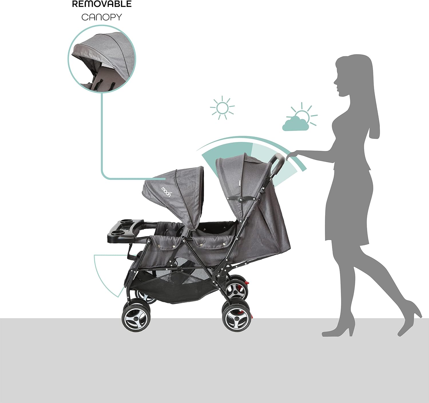 Twin Baby Stroller