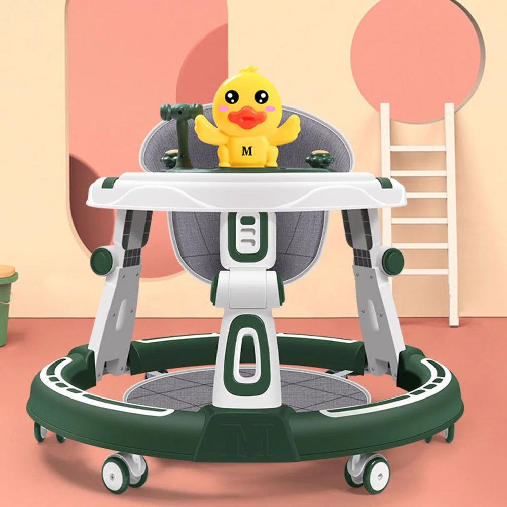 Cute Duck Face Round Shape Baby Walker