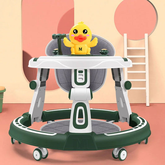 Cute Duck Face Round Shape Baby Walker