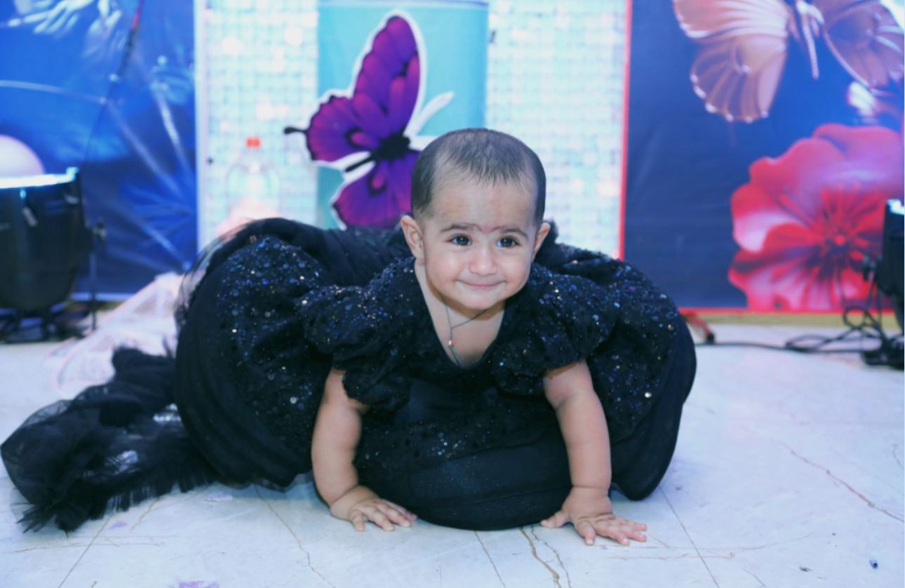 BLACK SEQUENCE FARI FROCK