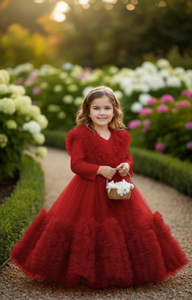 Designer Party Wear Frocks for Kids & Teens | Luxury Occasion Wear Gowns