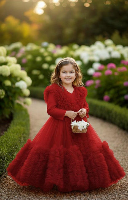 Designer Party Wear Frocks for Kids & Teens | Luxury Occasion Wear Gowns