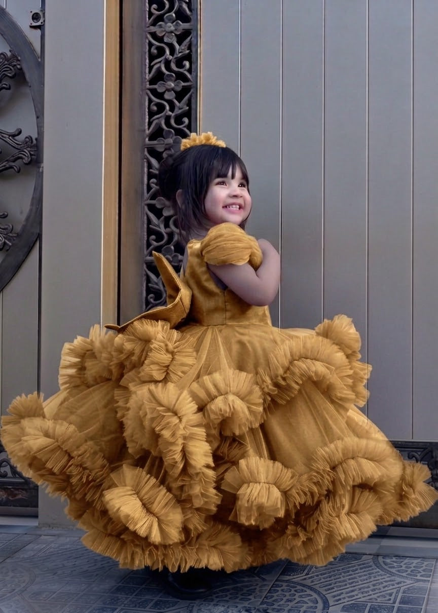 Fancy Tulle Party Wear Dress