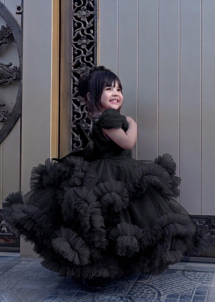 Fancy Tulle Party Wear Dress