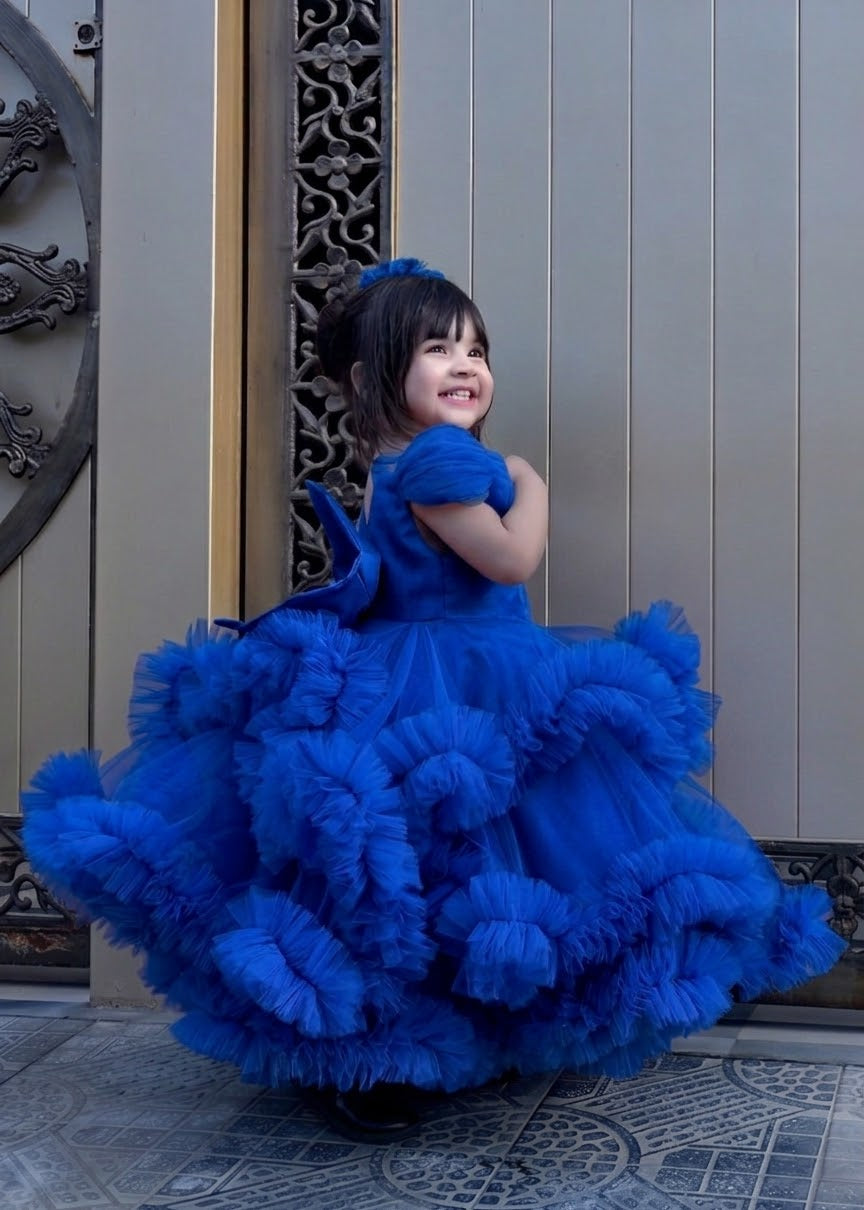 Fancy Tulle Party Wear Dress