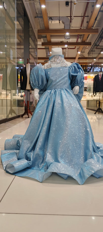 Aqua monligt fairy frock