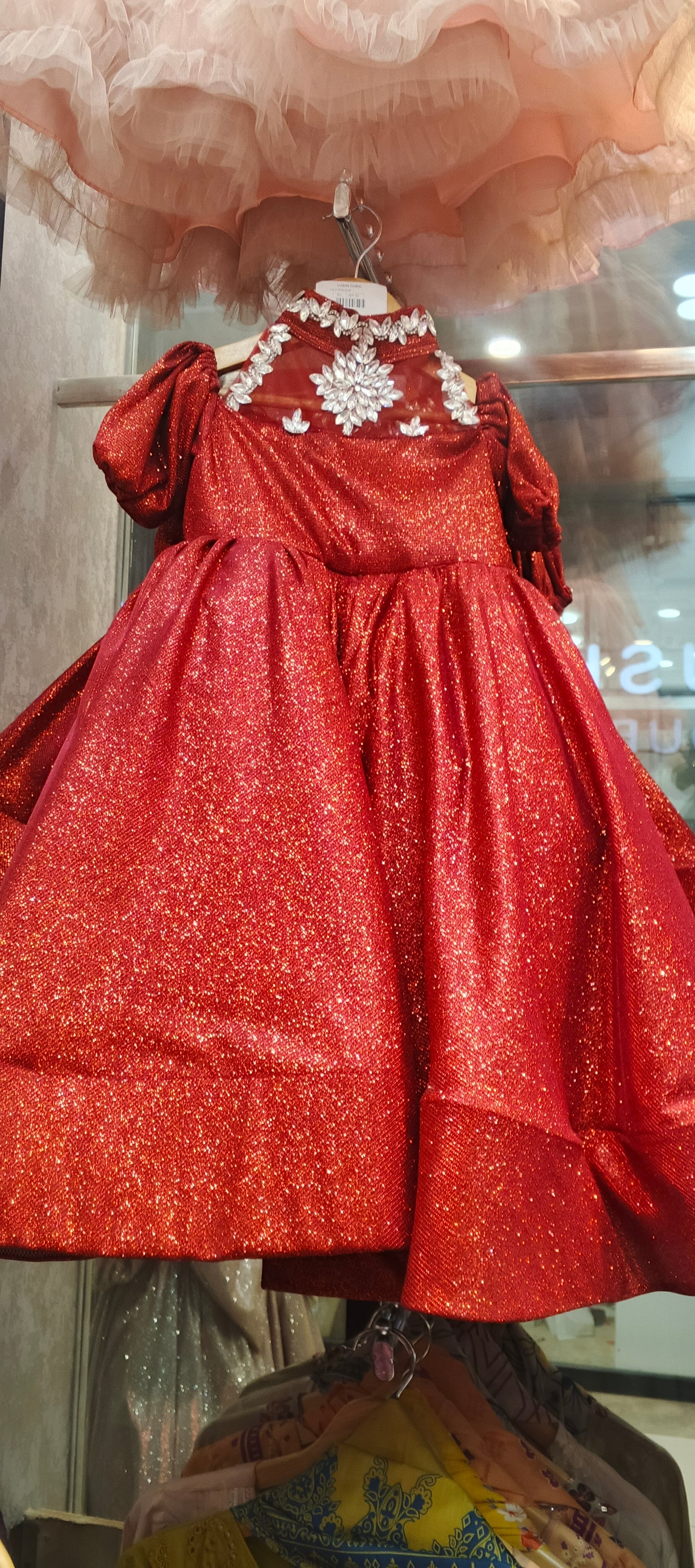 Red Monlight & parpal Monlight Barbi Frock Avalible in Amazing Offer