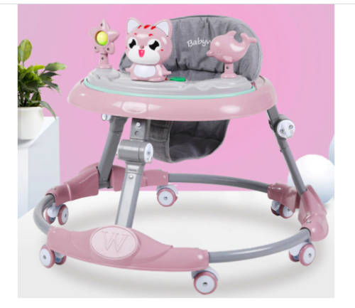 Baby Walker Multi-Function Anti-Rollover Baby Walking
